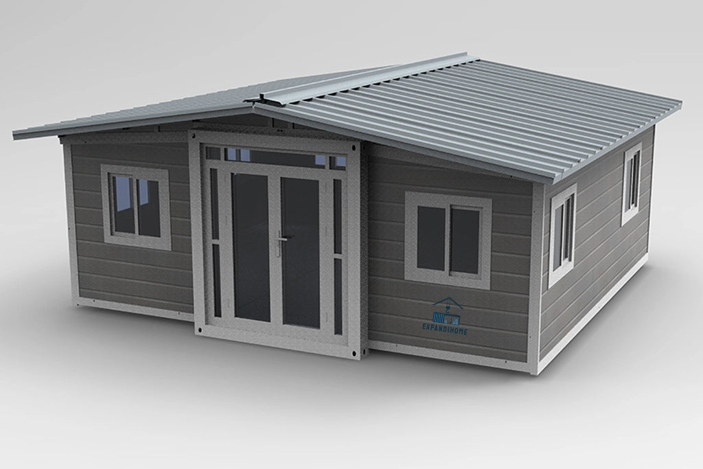 20ft 37sqm expandable container house | ExpandiHome