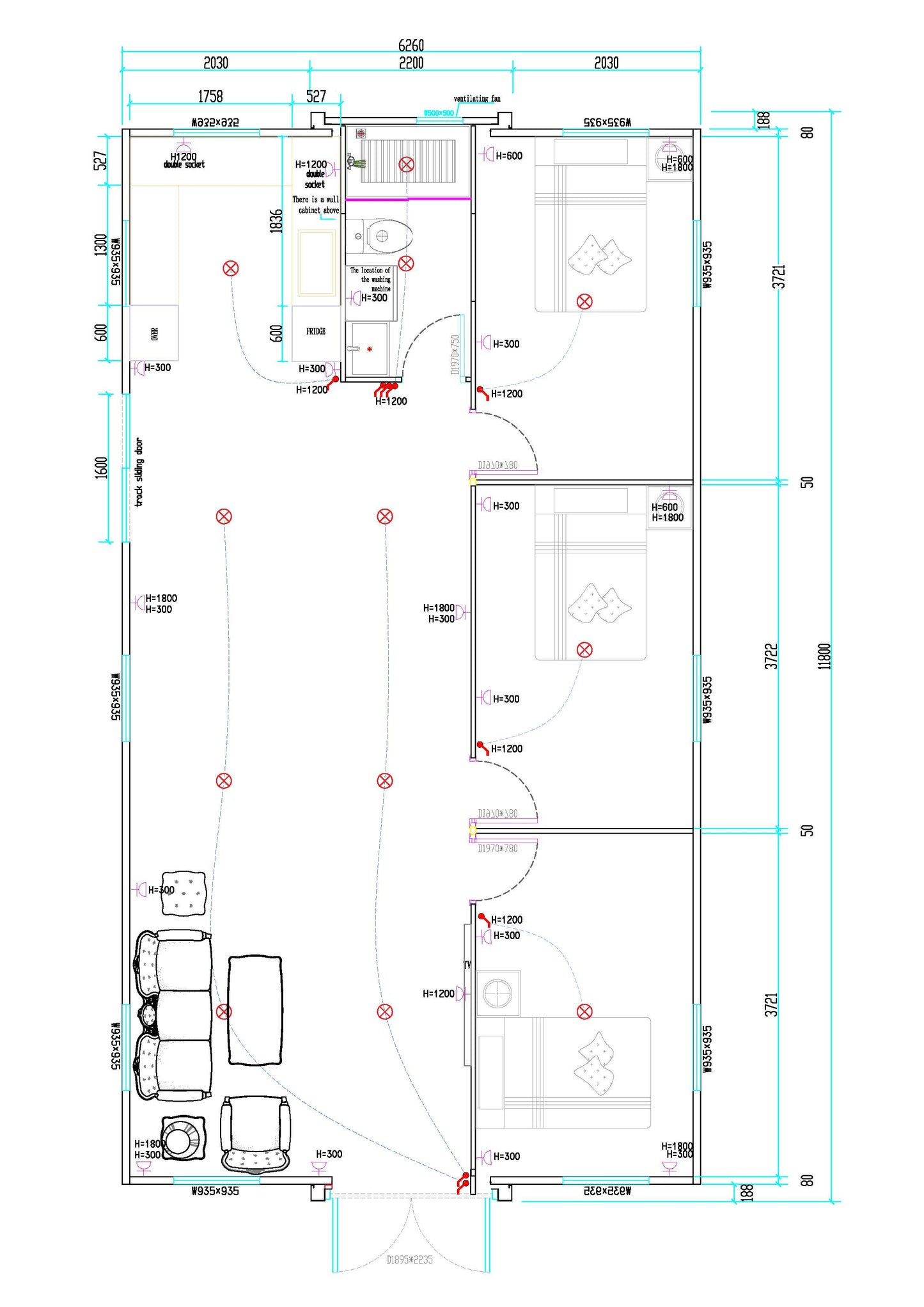 40FT New Expandable container home 3beds BFTW Available Nov 21