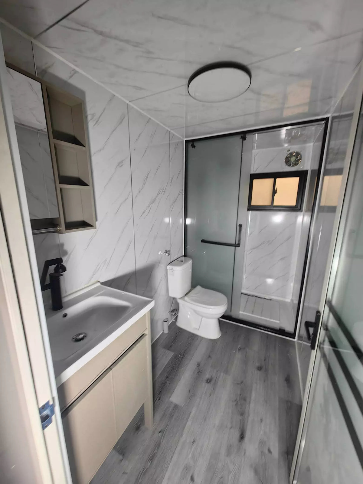 bathroom setting