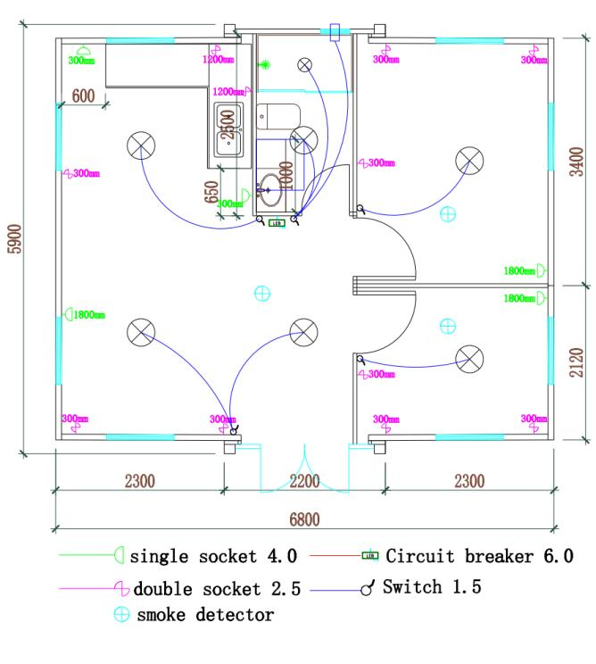 20FT Expandable Flat Roof House 2-bed Grey available #177 #178 ETA-August 14